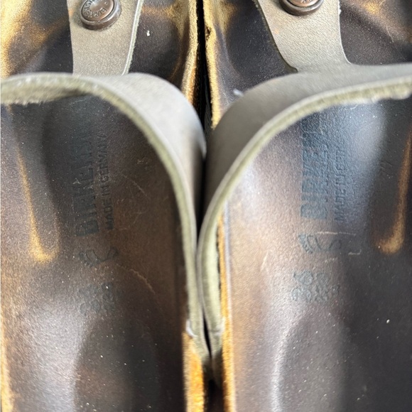 Birkenstock Brown Sandals Cork Midsole Comfort - Picture 8 of 9